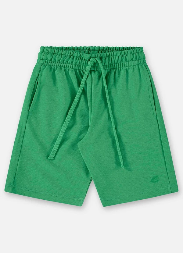Up Baby - Bermuda Básica para Menino Verde