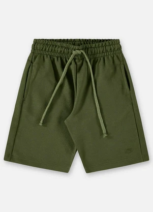 Up Baby - Bermuda Básica para Menino Verde - UP BABY