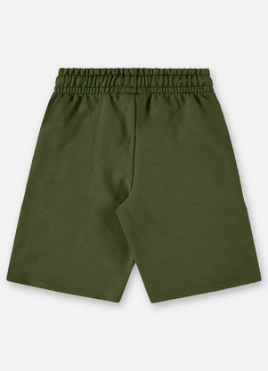 Up Baby - Bermuda Básica para Menino Verde - UP BABY