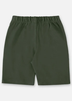 Up Baby - Bermuda Básica para Menino Verde - UP BABY