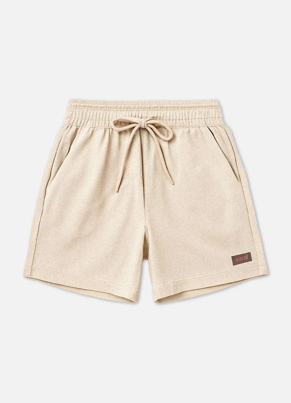 Bimbi - Bermuda Bege com Cadarço Bege 2