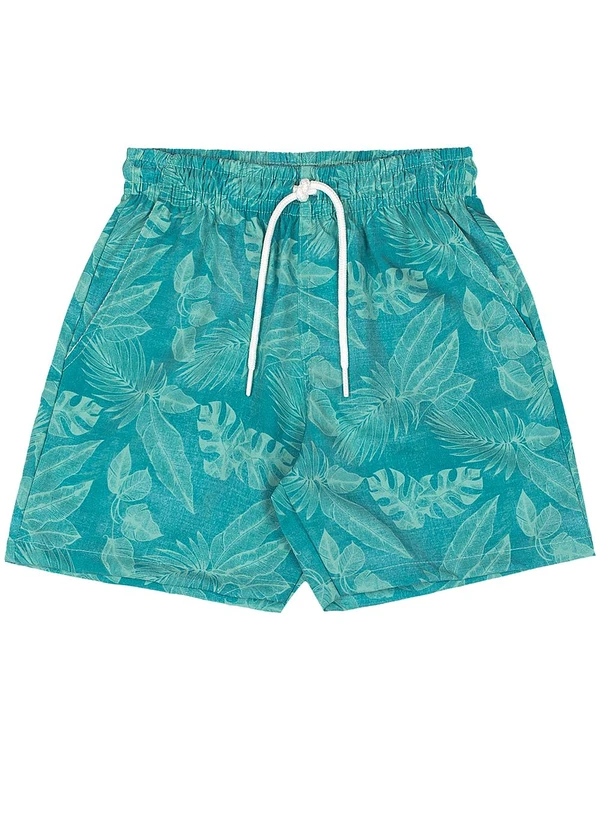 Quimby - Bermuda Boxer Estampado Verde 3