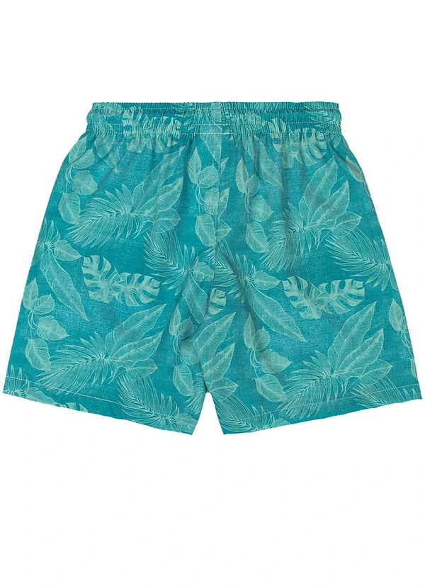 Quimby - Bermuda Boxer Estampado Verde 4