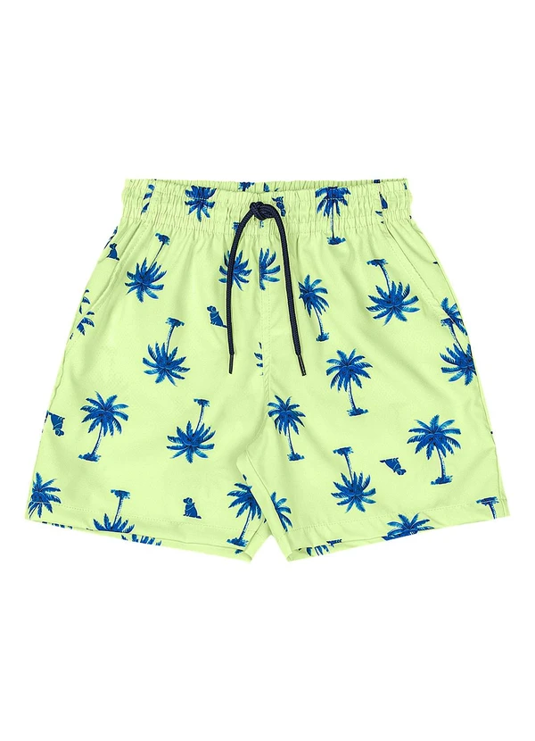 Quimby - Bermuda Boxer Estampado Verde 3