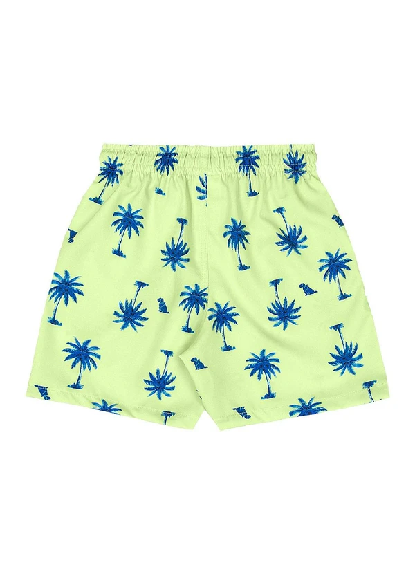 Quimby - Bermuda Boxer Estampado Verde 4