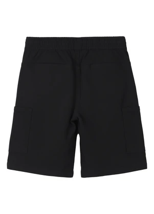 Malwee Kids - Bermuda Cargo em Sarja Preto - MALWEE KIDS