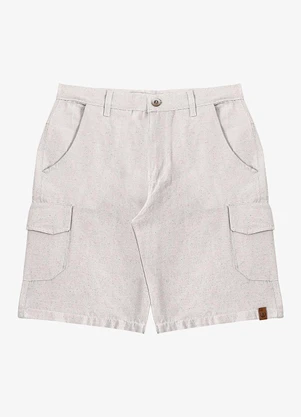 Rovitex - Bermuda Cargo Masculina com Bolsos Shift Cinza - ROVITEX