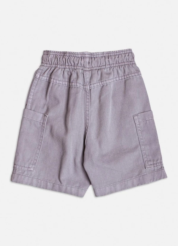 Youccie - Bermuda Cinza de Sarja Cinza 2