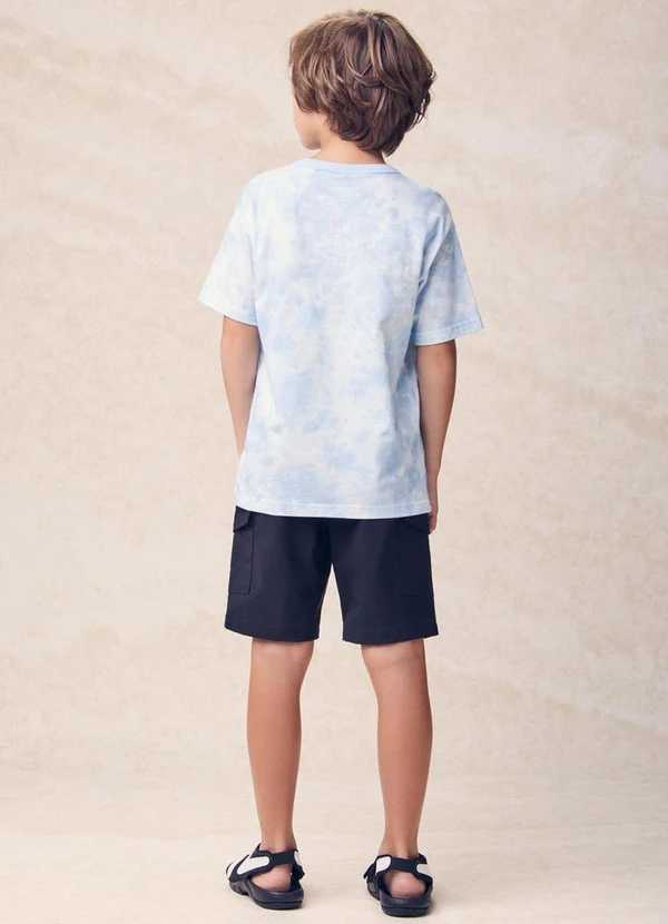 Youccie - Bermuda com Lapelas Preto 4