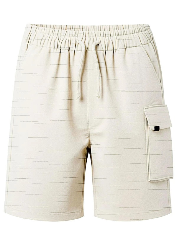 Malwee Kids - Bermuda Comfort em Moletinho Off White 3