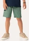 Carinhoso - Bermuda Comfort em Moletom Verde Esmeralda - variação: Verde Esmeralda