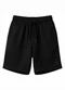 Carinhoso - Bermuda Comfort Texturizada Verde Esmeralda - variação: Preto
