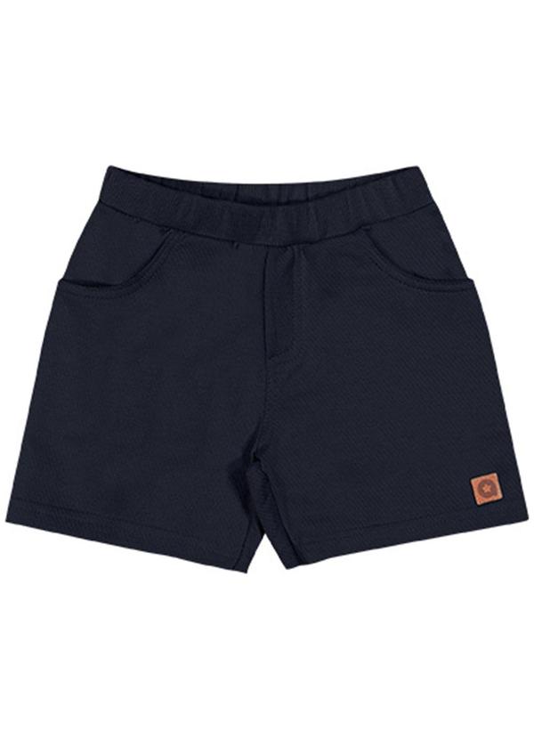 Alenice - Bermuda Comfy Menino Azul