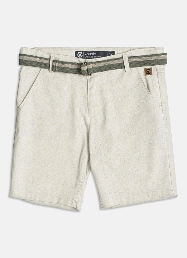 Youccie - Bermuda Cru de Linho Cru 4