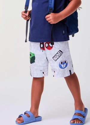 Bimbi - Bermuda da Marvel Off White - BIMBI