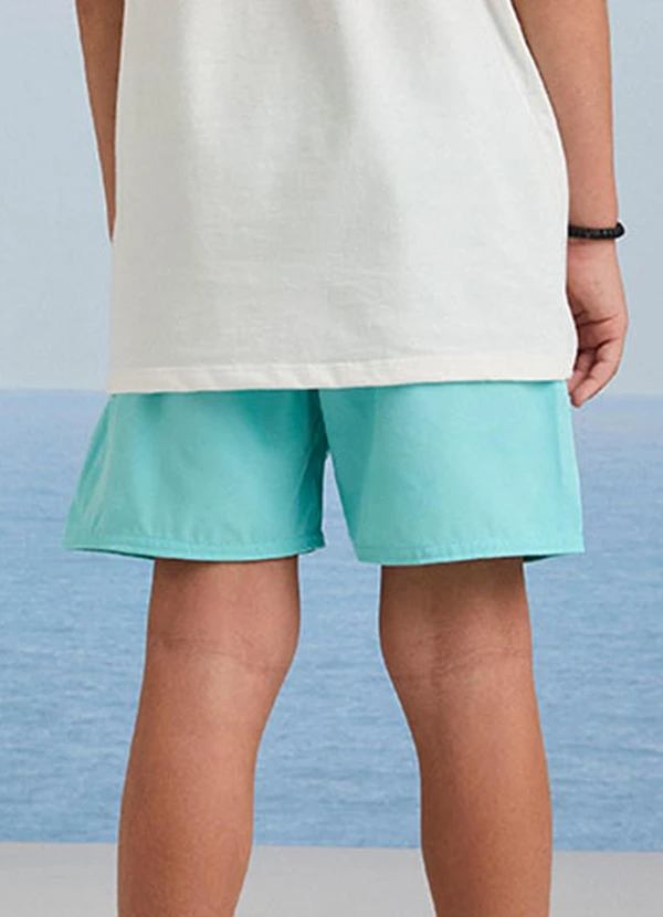 Youccie - Bermuda de Moletom Acqua Azul 2