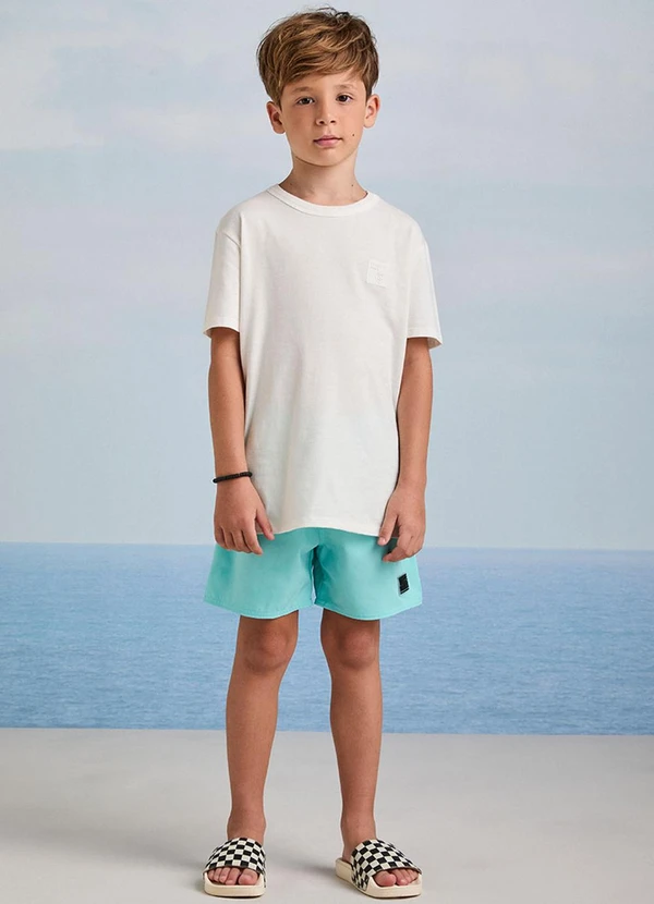 Youccie - Bermuda de Moletom Acqua Azul 3