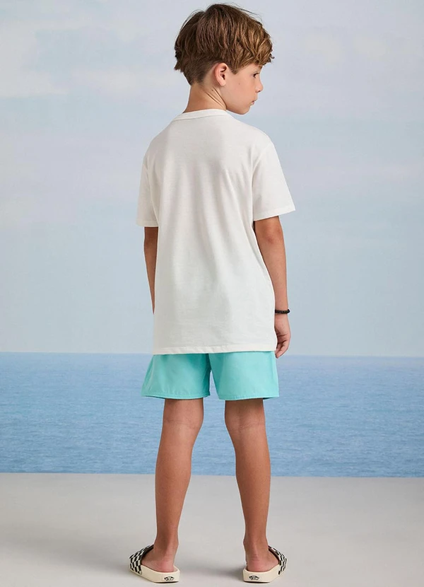 Youccie - Bermuda de Moletom Acqua Azul 4