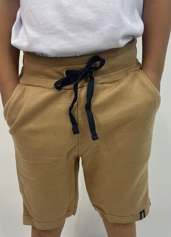 Miniman - Bermuda de Moletom Marrom 2