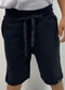 Outlet - Bermuda de Moletom Bege - variação: Preto