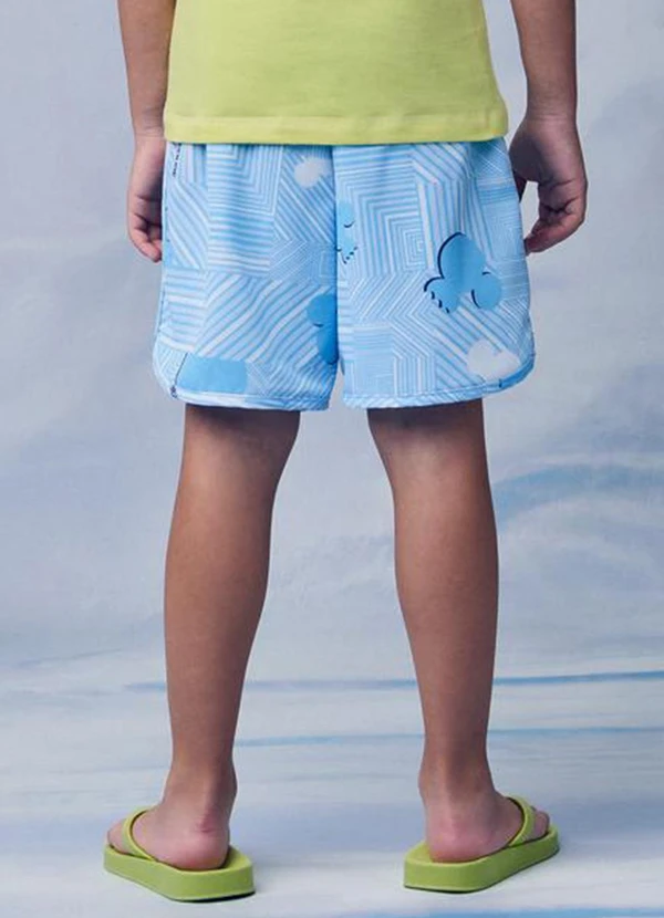 Youccie - Bermuda de Picolé do Mickey Azul 2