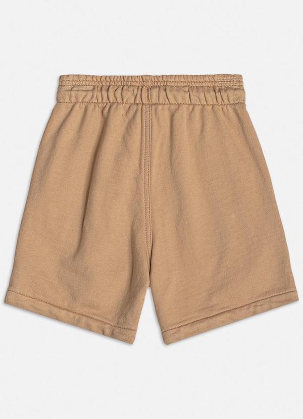 Youccie - Bermuda de Sarja Bege com Cadarço Bege 5