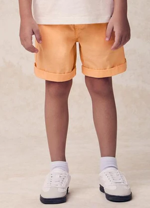Youccie - Bermuda de Sarja Laranja - YOUCCIE