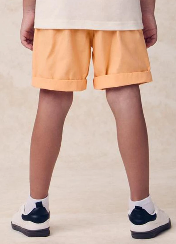 Youccie - Bermuda de Sarja Laranja 2