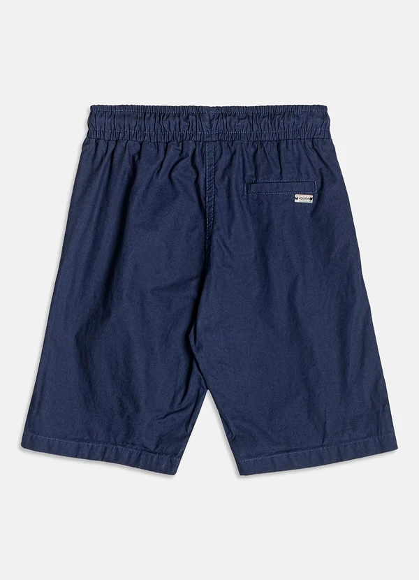 Youccie - Bermuda de Sarja Marinho com Cadarço Marinho 6