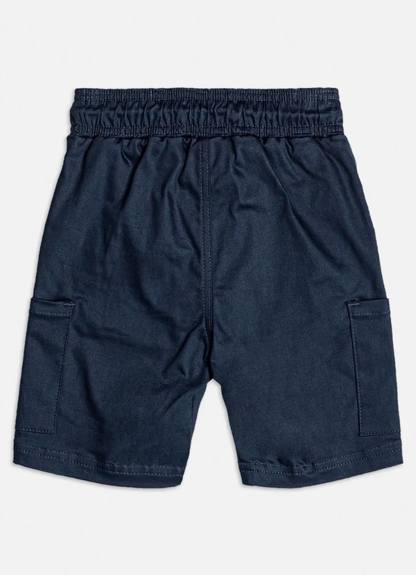 Youccie - Bermuda de Sarja Marinho Preto 5