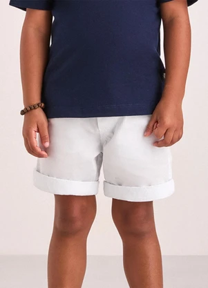 Youccie - Bermuda de Sarja Off White Off White - YOUCCIE