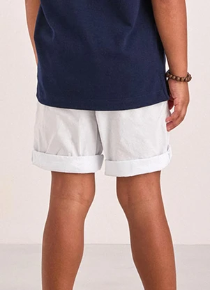 Youccie - Bermuda de Sarja Off White Off White - YOUCCIE