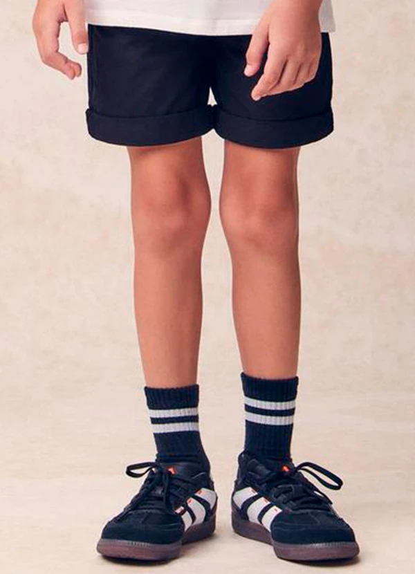 Youccie - Bermuda de Sarja Preto 1