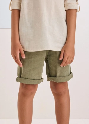 Youccie - Bermuda de Sarja Verde Verde - YOUCCIE