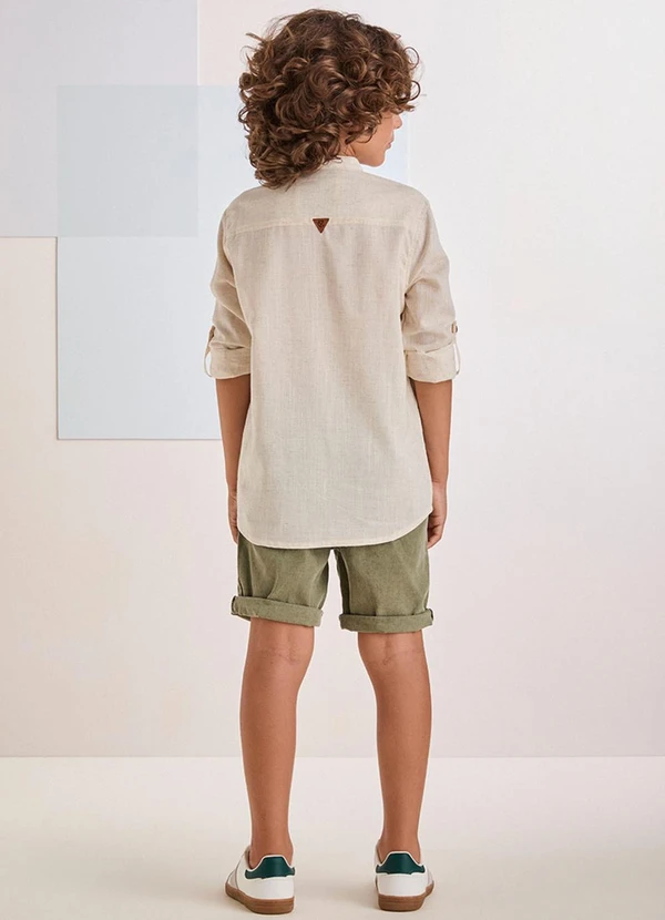 Youccie - Bermuda de Sarja Verde Verde 4