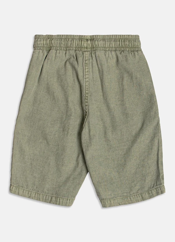 Youccie - Bermuda de Sarja Verde Verde 6