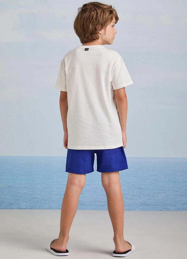 Youccie - Bermuda de Tactel Azul Azul 4