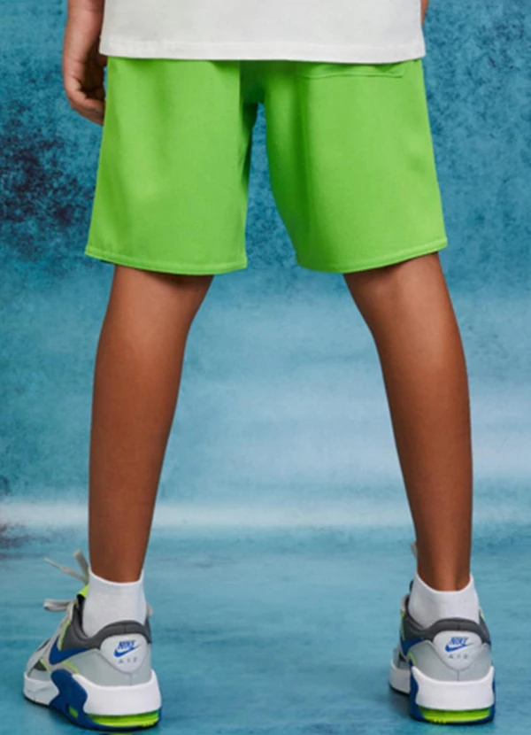 Youccie - Bermuda de Tecido Verde Lima Verde 2