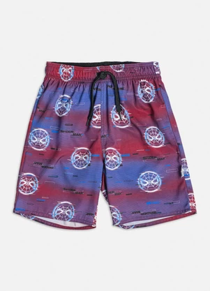 Youccie - Bermuda do Homem-Aranha Roxo - YOUCCIE