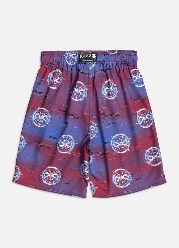 Youccie - Bermuda do Homem-Aranha Roxo 2