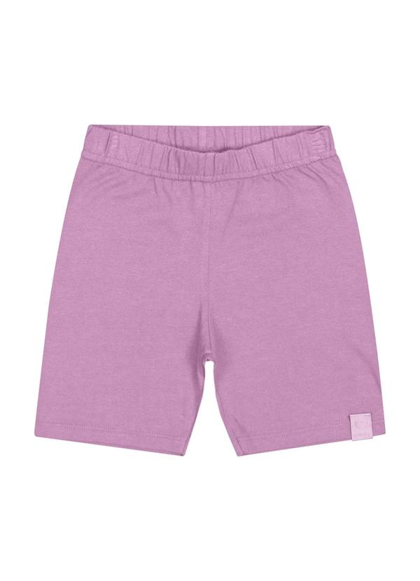 Quimby - Bermuda em Cotton Roxo