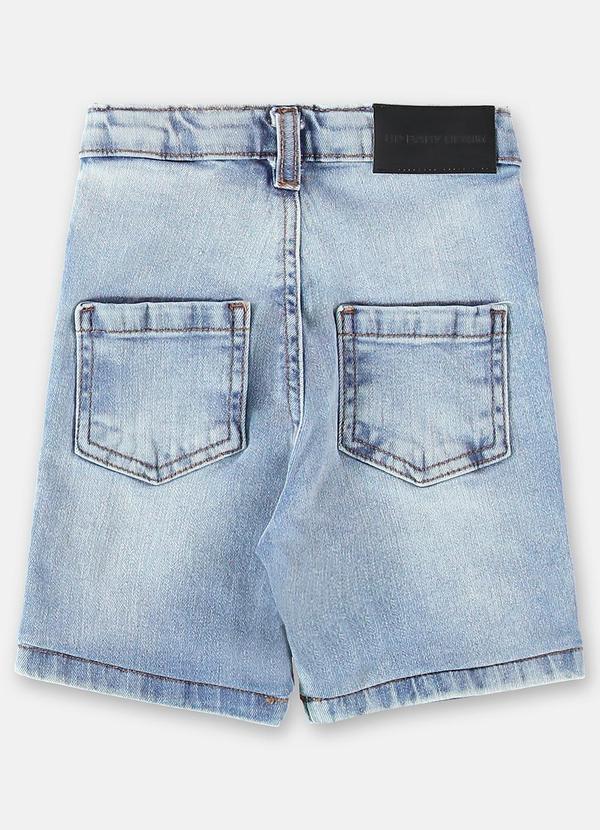 Up Baby - Bermuda em Jeans Infantil Masculina Azul 4