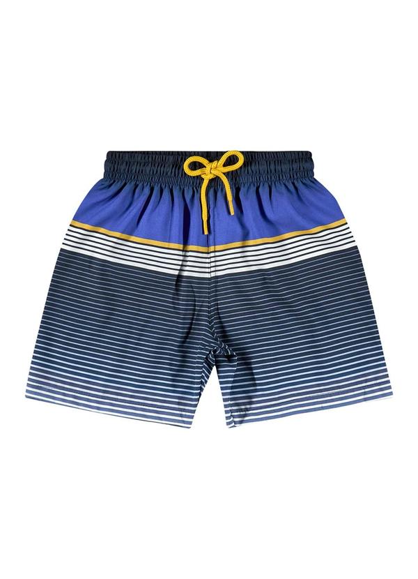 Quimby - Bermuda em Microfibra para Menino Azul