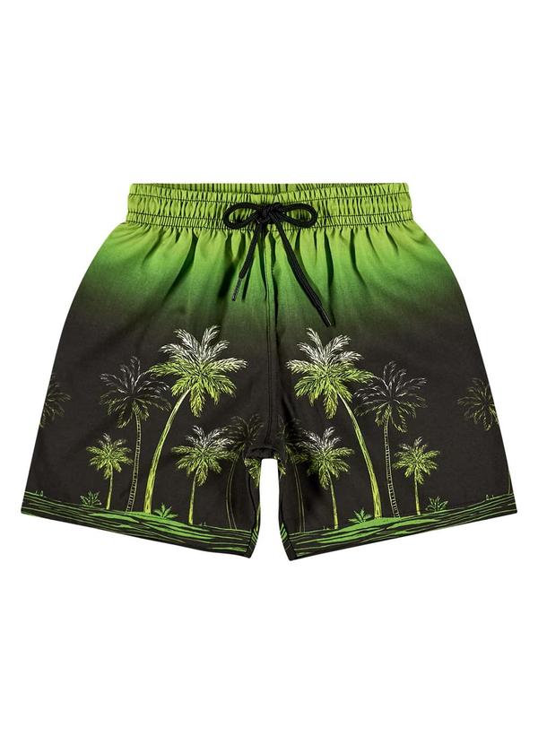 Quimby - Bermuda em Microfibra para Menino Verde