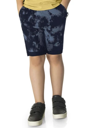 Rovi Kids - Bermuda Infantil Masculina Moletinho Kids Azul - ROVI KIDS