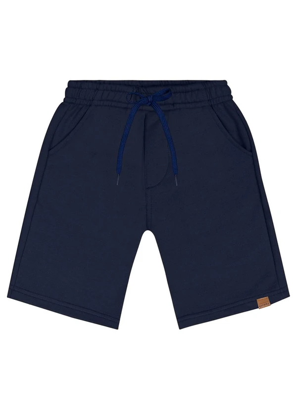 Quimby - Bermuda em Moletom para Menino Azul 3