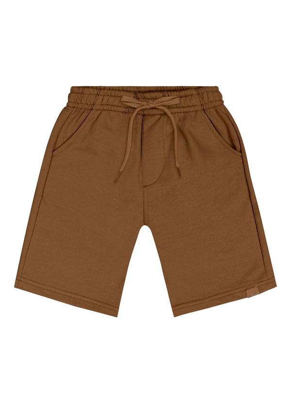 Quimby - Bermuda em Moletom para Menino Marrom