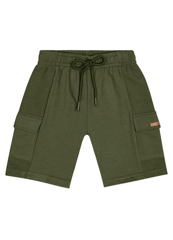 Quimby - Bermuda em Moletom para Menino Verde