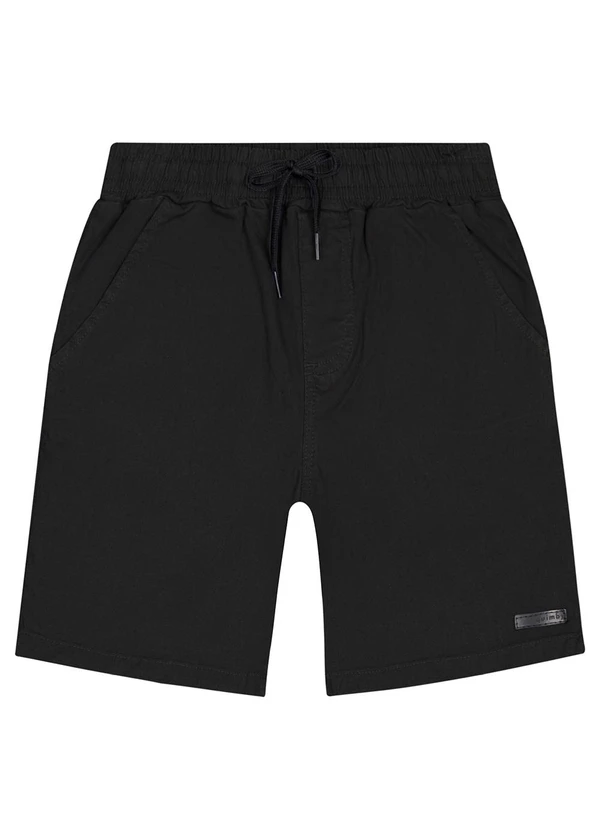 Quimby - Bermuda em Sarja para Menino Cinza 3