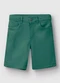 Carinhoso - Bermuda em Sarja Verde  - variação: Verde